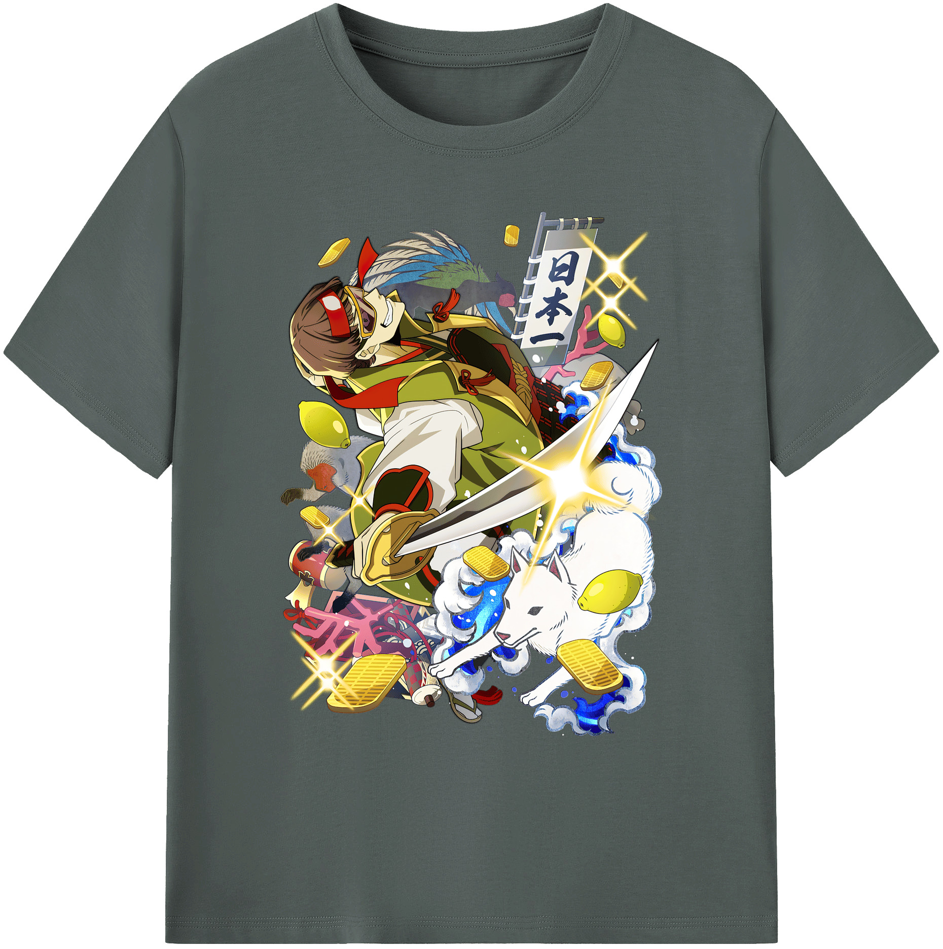 （画像用） 文豪ストレイドッグス Bungo Stray Dogs 綿100％ メンズ半袖Tシャツ｜肌触りやわらか＆通気性